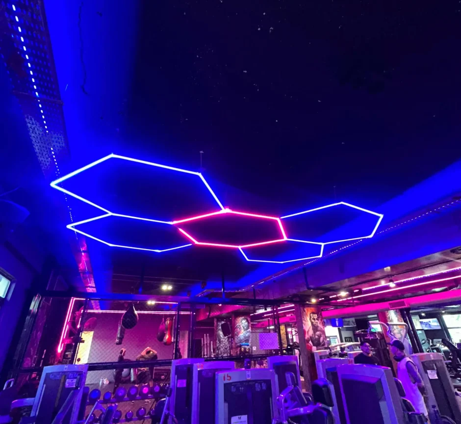 Instalación de Luces Led Gimnacio en Nordelta